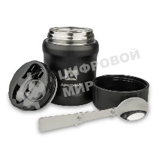 Термос для еды Арктика 311-500 0.5 л. черный, картонная коробка (311-500/BLACK)