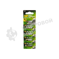 Высоковольные батарейки 12В GP 27АF - 5 шт. на отрывном блистере