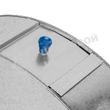 Умывальник Россия оцинкованный,20л с краном и крышкой67551