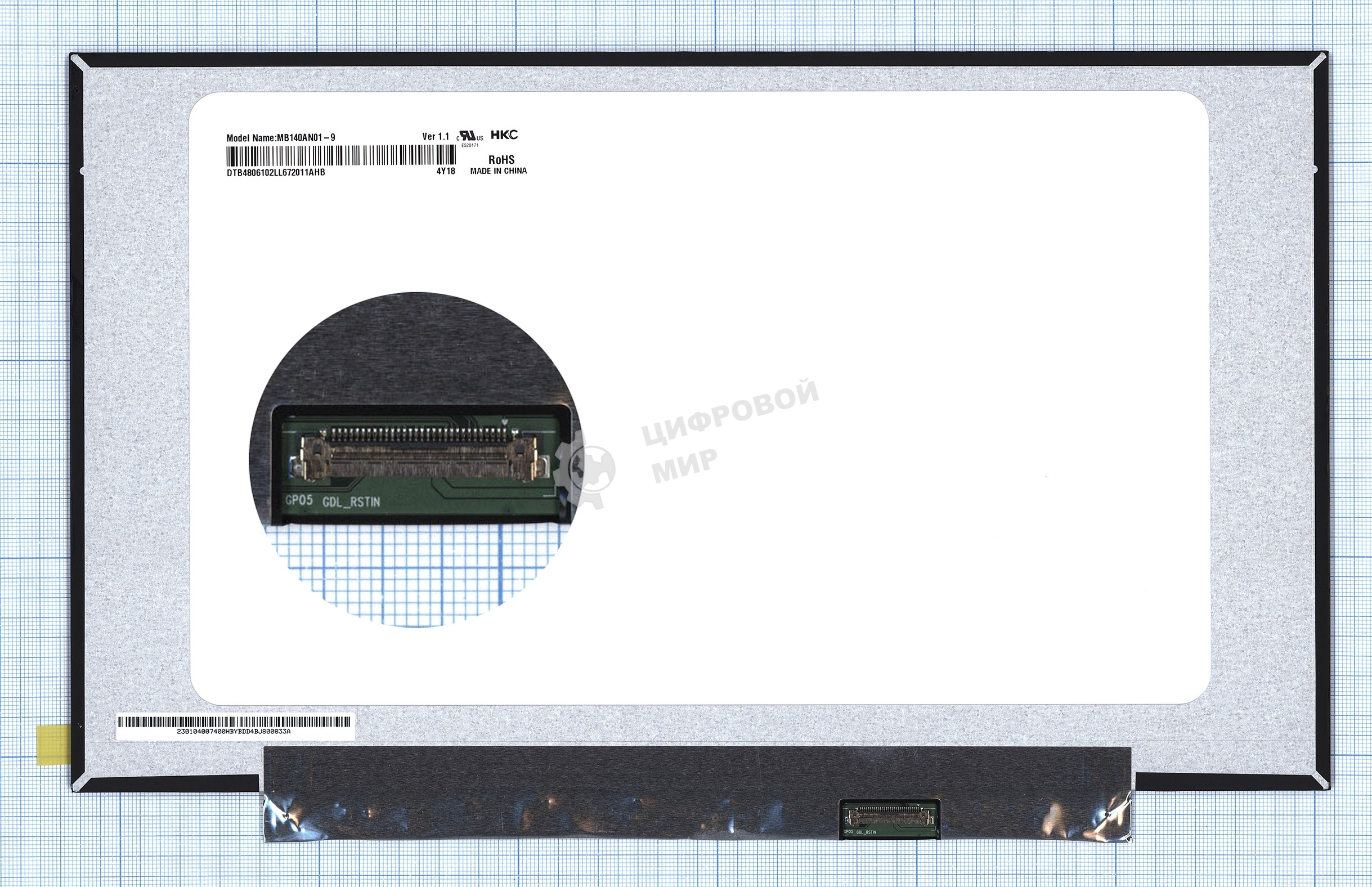 Матрица MB140AN01-9