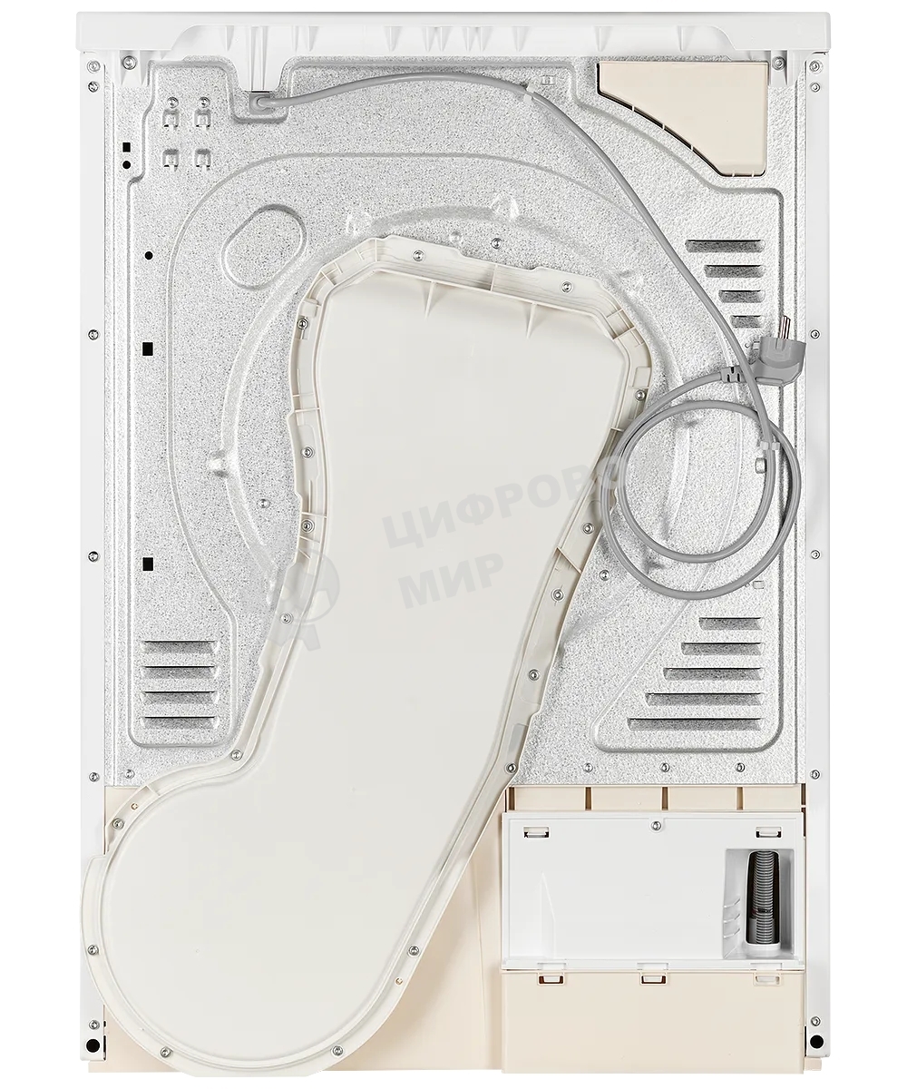 Сушильная машина Kuppersberg DM 560 W белый, 8 кг, сушка - конденсационная, программ - 15, 59.5 x 84.5 x 56.6 см