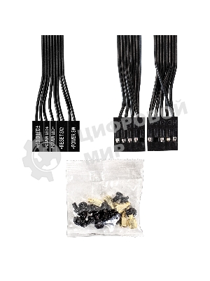 Компьютерный корпус Minitower ExeGate BAA-403-AAA350 (mATX, БП AAA350 с вент. 8см, 2*USB, HD Audio, черный)