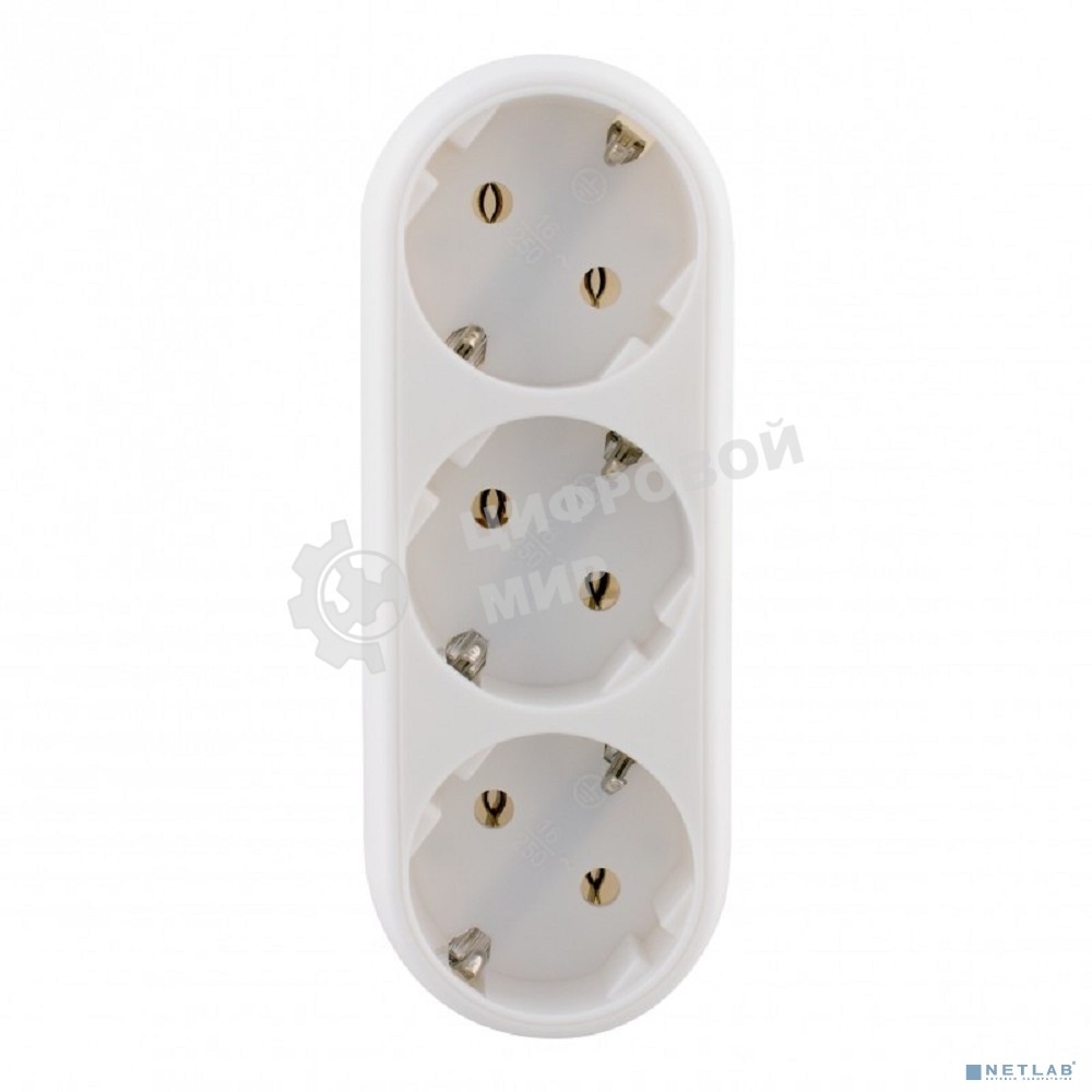 Тройник с заземлением СТАРТ (4640033422958) С/А SA1/3-ZL 30/60