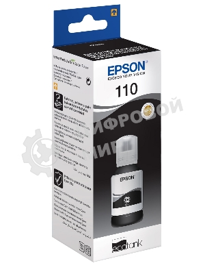 Чернила Epson MX1XX XL C13T03P14A черный (6000 стр.) (120 мл) для Epson M1100/1120/2140