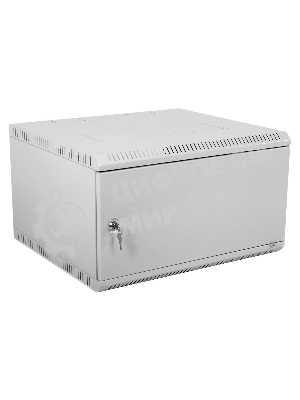 Шкаф телеком. настенный разборный 9U (600х350) дверь металл (ШРН-Э-9.350.1)