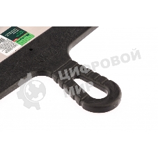 Шпатель из нержавеющей стали Сибртех 450 мм, зуб 6х6 мм, пластмассовая рукоятка