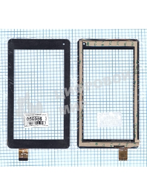 Сенсорное стекло (тачскрин) HK70DR2489-V02, черное