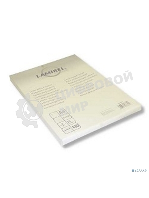 Пленка для ламинирования Lamirel LA-78656 75мкм A4 (100 шт) 216x303 мм