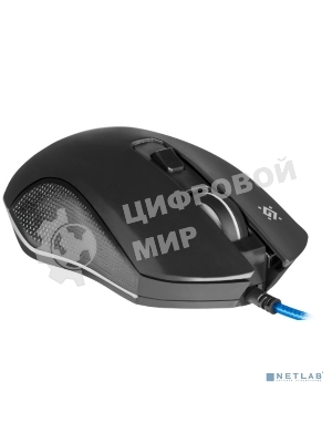 Мышь проводная Defender Sky Dragon GM-090L черный, 3200 dpi, USB, кнопки - 6