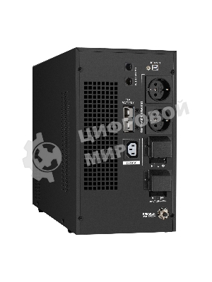 Источник бесперебойного питания (инвертор, синус, для котла) ExeGate SineTower SZ-5000.LCD.AVR.2SH.1C13.T.RJ.USB 5000VA/4000W, чистая синусоида, LCD дисплей, AVR, 2хSchuko+1хC13+клеммы, RJ45/11, USB, линейно-интерактивный, внешняя батарея 48В до 200А·ч, черный