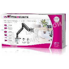Кронштейн для мониторов Ultramounts UM730 черный 17