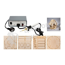 Набор для выжигания Rexant Кормушка для птиц, Выжигатель + 3D модель, 150х150 мм, пакет