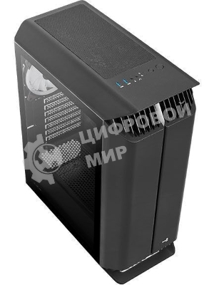 Компьютерный корпус Aerocool/Formula Gladiator Duo-G-BK-v1 черный без БП ATX 3x120мм 2xUSB3.0 audio bott PSU