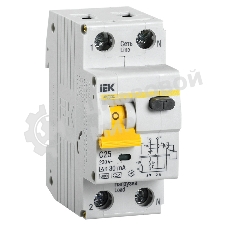 Выключатель автоматический дифференциального тока IEK 2п 25А/30мА CАВДТ 32 MAD22-5-025-C-30