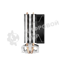Кулер для процессора DEEPCOOL AG200 черный, 92 мм, алюминий/медь, 3050 об/мин, 30.5 дБ, 4 pin, 100 Вт, 133 мм
