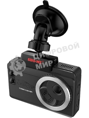 Видеорегистратор с радар-детектором Sho-Me Combo Slim WiFi GPS ГЛОНАСС