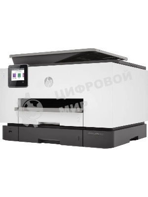МФУ струйное HP Officejet Pro 9023 AiO (1MR70B), A4, цветной, до 24 стр/мин. (ч/б) до 20 стр/мин. (цвет), скан. до 15 стр/мин. (ч/б) 8 стр/мин. (цвет), 1200x1200dpi, USB, RJ-45, Wi-Fi, Air Print