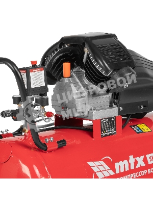 Компрессор воздушный КК-2200/100, 2,2 кВт, 350 л/мин, 100 л, прямой привод, масляный MTX