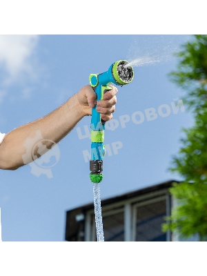 Шланг поливочный Palisad прозрачный армированный 3-х слойный, 1/2