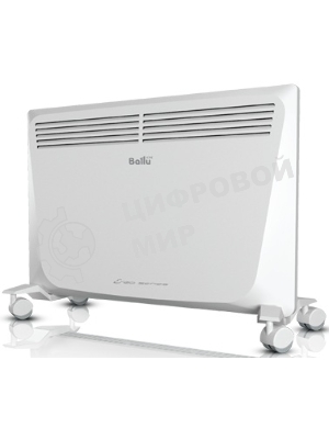 Конвектор электрический Ballu Enzo BEC/EZMR-1000 белый, 1000 Вт, 15 м2, термостат