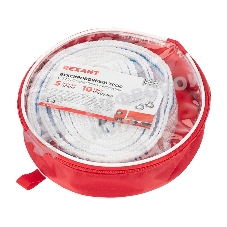 Трос буксировочный Rexant 10 т, 5 м, с двумя крюками, в чехле