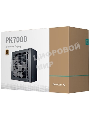 Блок питания Deepcool/GamerStorm PK700D, 700Вт, 80 PLUS Bronze, 120мм. черный