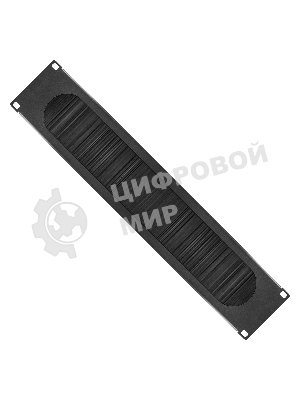 Кабельный органайзер c щеточным вводом ExeGate BP19-2UM (19