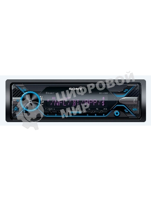 Автомагнитола Sony DSX-A416BT, 1 DIN, Bluetooth, USB Type-A, AUX, съёмная панель