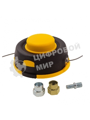 Катушка Denzel универ. триммер. гайка м10 гайка м8 м12 винт м8-м10 лев.резьба шаг1.25мм