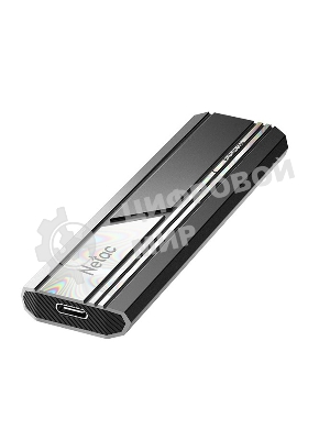 Внешний SSD Netac ZX10, 500 Gb, USB 3.2 Gen 2 Type-C, R/W 1050/1050, черный