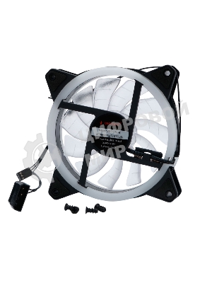 Вентилятор для корпуса Gembird черный, 120 мм, 1200 об/мин, 20.5 дБ, 3 pin