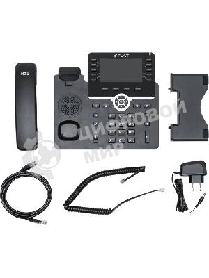 Телефон IP Флат Flat-Phone-B10 черный