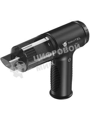 Пылесос автомобильный Navitel CL80 черный, 80/100 Вт, уборка сухая, пылесборник контейнер