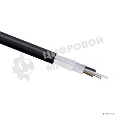 Кабель волоконно-оптический Cabeus SEG-9-01x08-D-J-PE-OUT 9/125 одномодовый, 8 волокон, loose tube, подвесной, для внешней прокладки (-60C ~ +70), PE, черный 500м