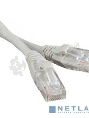 Патч-корд Hyperline U/UTP, Cat.6, LSZH, 20 м, серый PC-LPM-UTP-RJ45-RJ45-C6-20M-LSZH-GY