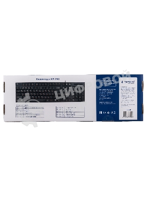 Клавиатура Gembird KB-250 проводная, USB Type-A, чёрный