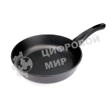 Сковорода НЕВА МЕТАЛЛ 9128 д.28 (Диаметр 28 см. 4-х слойное антипригарное покрытие ТИТАН пк равномерно нагревается за счет особой конструкции корпуса по принципу 