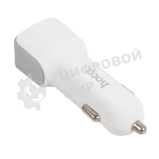 Авто ЗУ/HOCO HC-78005 Z23/2 USB/Выход: 12W/белый