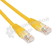 Патч-корд U/UTP Rexant cat.6, RJ45-RJ45, неэкранированный, 26AWG, LSZH, желтый, 2 м