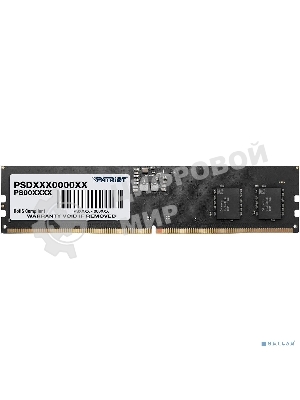 Оперативная память Patriot Signature, DDR5, 16GB (1x16 GB), 5600 MHz, CL46, DIMM