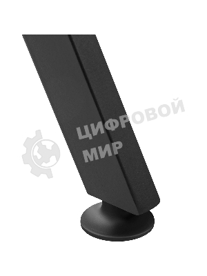 Стол игровой Defender Gamer RGb, подвес круж+гарн., черный, 120