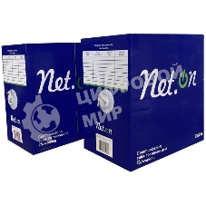 Кабель FTP 4х2х24AWG кат.5 омедн. 305м (м) Net.on 01-1001