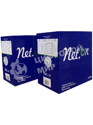 Кабель FTP 4х2х24AWG кат.5 омедн. 305м (м) Net.on 01-1001