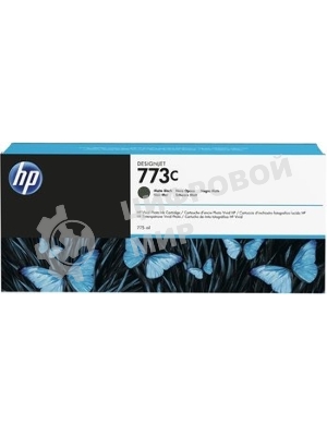 Картридж струйный HP 773C (C1Q37A) черный матовый для HP Designjet Z6600/Z6800 (775мл)