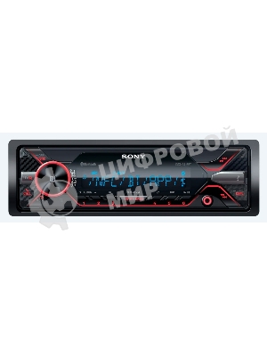 Автомагнитола Sony DSX-A416BT, 1 DIN, Bluetooth, USB Type-A, AUX, съёмная панель