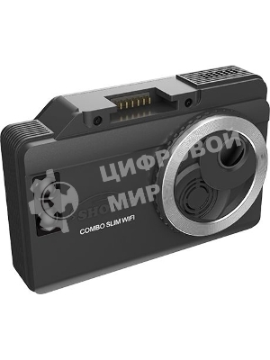 Видеорегистратор с радар-детектором Sho-Me Combo Slim WiFi GPS ГЛОНАСС