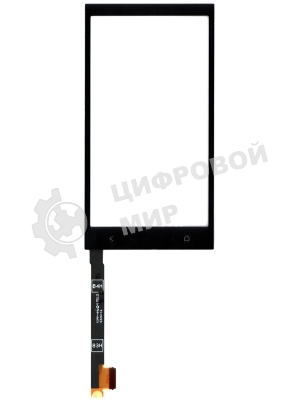Сенсорное стекло (тачскрин) для HTC One mini, черное