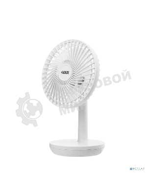 Вентилятор настольный DUX 60-0214 USB, белый, 6 Вт