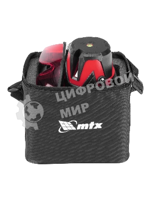 Лазерный уровень MTX MXL RED, 30 м, красный луч, акк. Li 2400 mAh, сумка, резьба 5/8