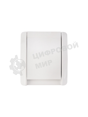 Розетка одноместная Kranz INDUSTRIAL IP54 с заземлением, о/у, белая